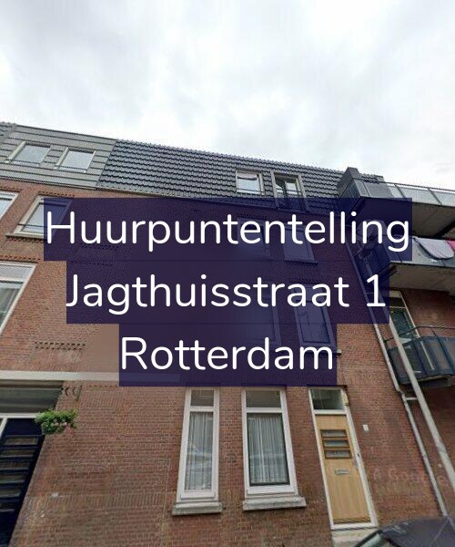 Foto gevel Huurpuntentelling voor Jagthuisstraat 1, Rotterdam