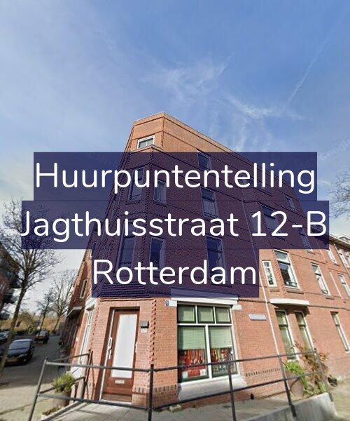 Foto gevel Huurpuntentelling voor Jagthuisstraat 12-B, Rotterdam