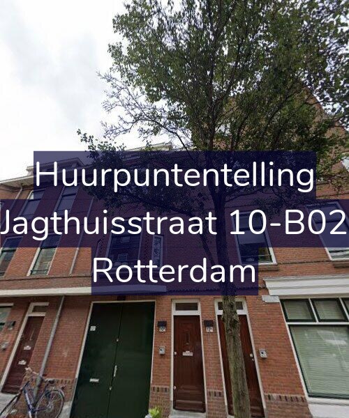 Foto gevel Huurpuntentelling voor Jagthuisstraat 10-B02, Rotterdam
