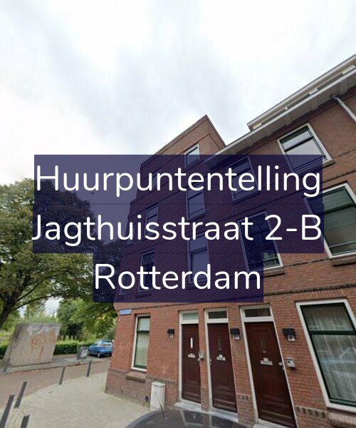 Foto gevel Huurpuntentelling voor Jagthuisstraat 2-B, Rotterdam