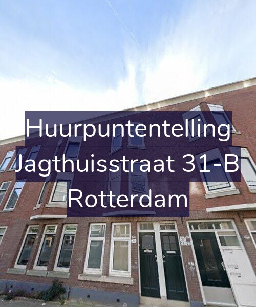 Foto gevel Huurpuntentelling voor Jagthuisstraat 31-B, Rotterdam