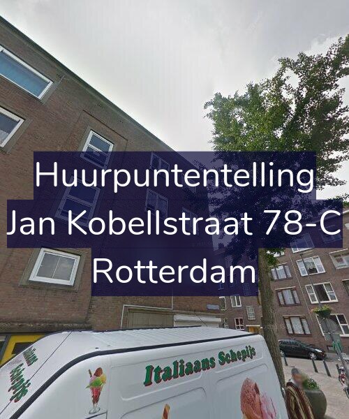 Foto gevel Huurpuntentelling voor Jan Kobellstraat 78-C, Rotterdam