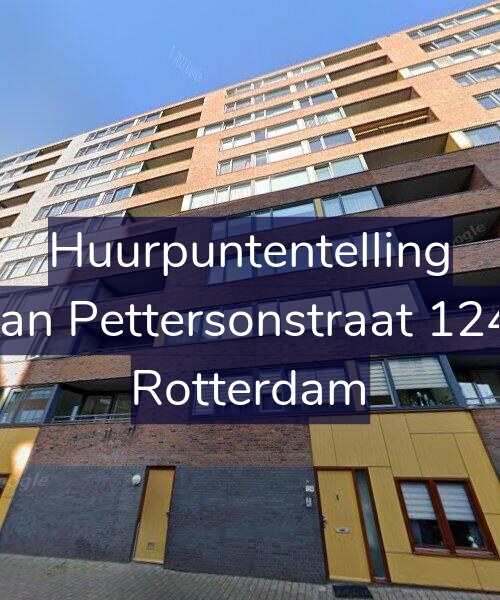Foto gevel Huurpuntentelling voor Jan Pettersonstraat 124, Rotterdam