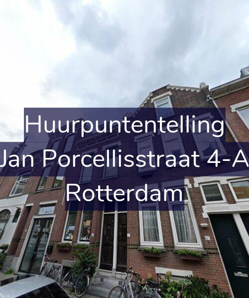 Foto gevel Huurpuntentelling voor Jan Porcellisstraat 4-A, Rotterdam