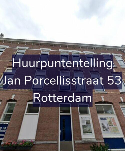 Foto gevel Huurpuntentelling voor Jan Porcellisstraat 53, Rotterdam