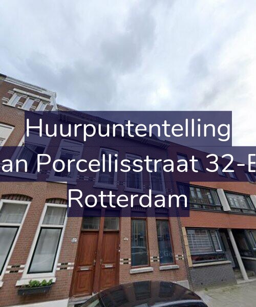 Foto gevel Huurpuntentelling voor Jan Porcellisstraat 32-B, Rotterdam