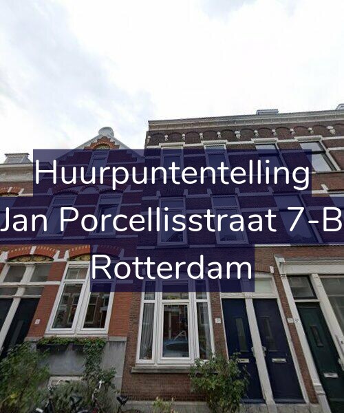 Foto gevel Huurpuntentelling voor Jan Porcellisstraat 7-B, Rotterdam