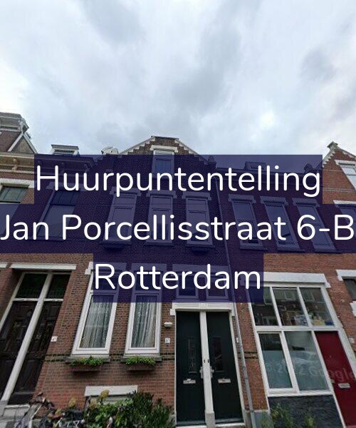 Foto gevel Huurpuntentelling voor Jan Porcellisstraat 6-B, Rotterdam