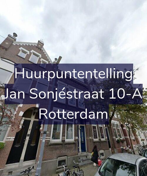 Foto gevel Huurpuntentelling voor Jan Sonjéstraat 10-A, Rotterdam