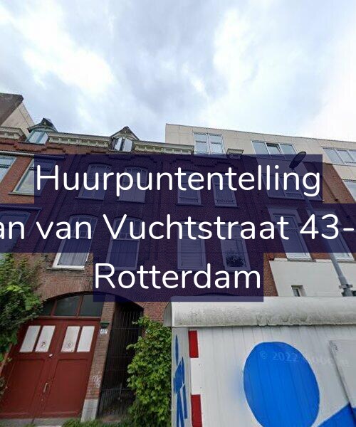 Foto gevel Huurpuntentelling voor Jan van Vuchtstraat 43-C, Rotterdam