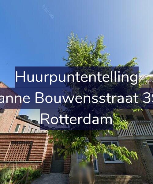 Foto gevel Huurpuntentelling voor Janne Bouwensstraat 39, Rotterdam