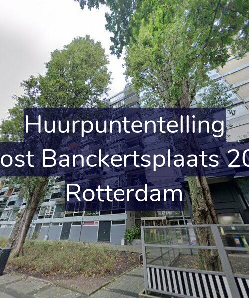 Foto gevel Huurpuntentelling voor Joost Banckertsplaats 208, Rotterdam