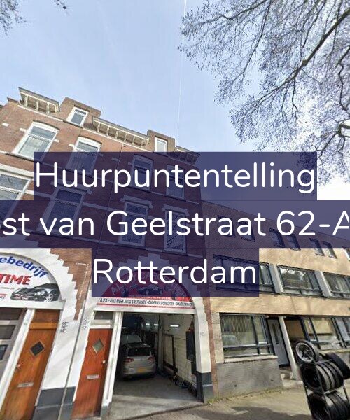 Foto gevel Huurpuntentelling voor Joost van Geelstraat 62-A03, Rotterdam
