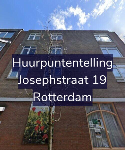 Foto gevel Huurpuntentelling voor Josephstraat 19, Rotterdam