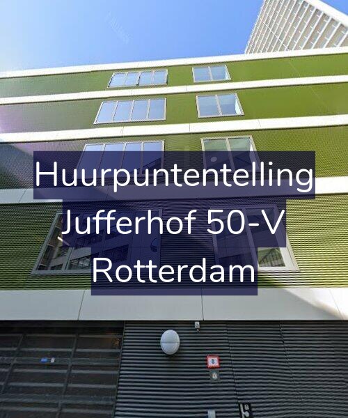 Foto gevel Huurpuntentelling voor Jufferhof 50-V, Rotterdam