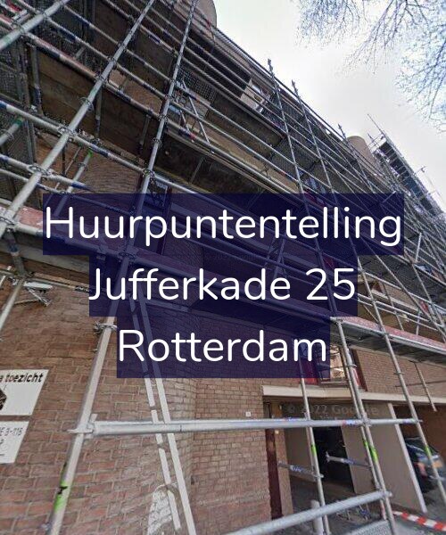 Foto gevel Huurpuntentelling voor Jufferkade 25, Rotterdam
