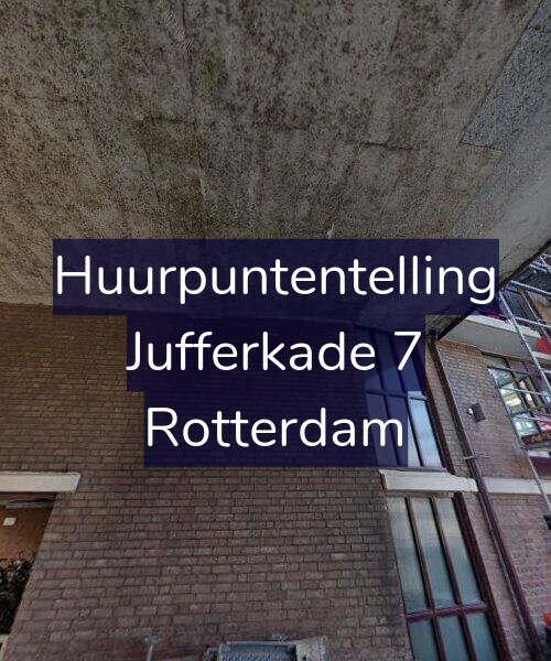 Foto gevel Huurpuntentelling voor Jufferkade 7, Rotterdam