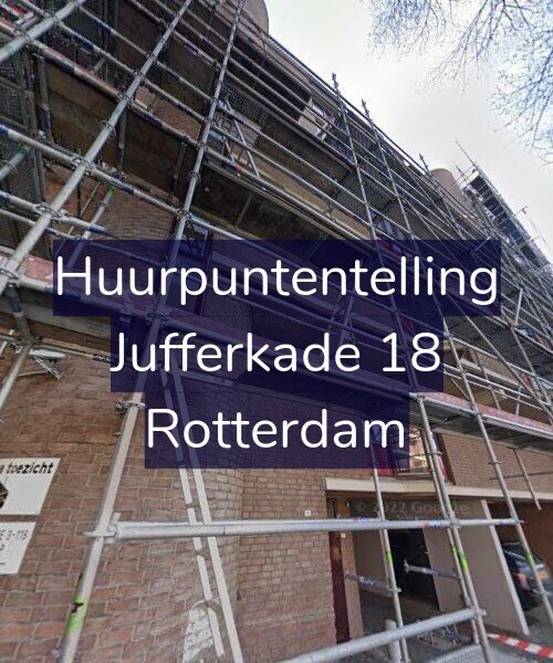 Foto gevel Huurpuntentelling voor Jufferkade 18, Rotterdam