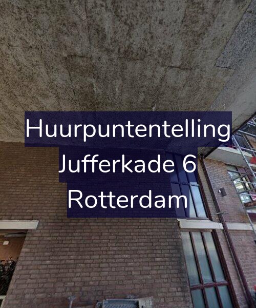 Foto gevel Huurpuntentelling voor Jufferkade 6, Rotterdam