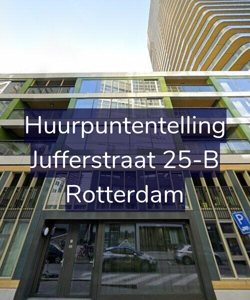 Foto gevel Huurpuntentelling voor Jufferstraat 25-B, Rotterdam