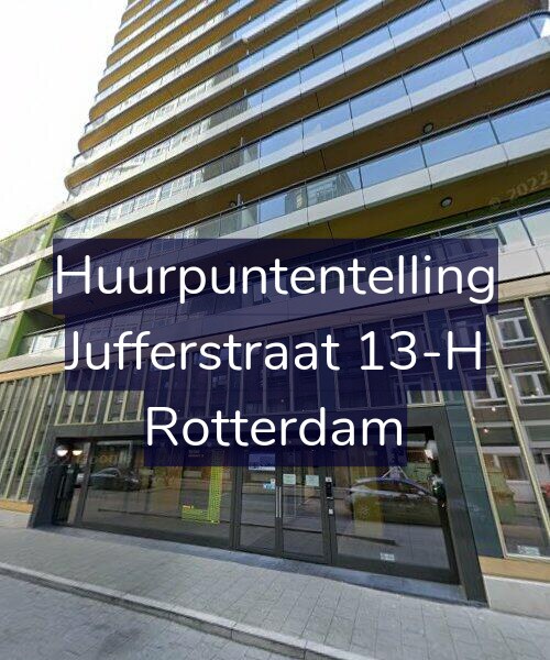 Foto gevel Huurpuntentelling voor Jufferstraat 13-H, Rotterdam