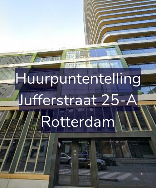 Foto gevel Huurpuntentelling voor Jufferstraat 25-A, Rotterdam