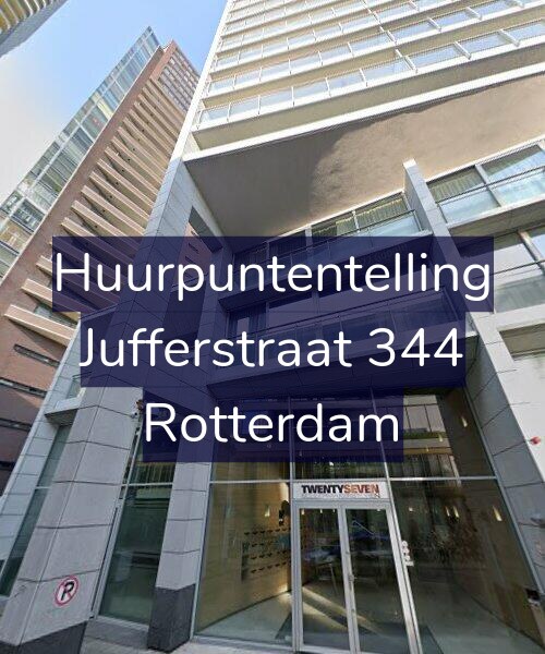 Foto gevel Huurpuntentelling voor Jufferstraat 344, Rotterdam