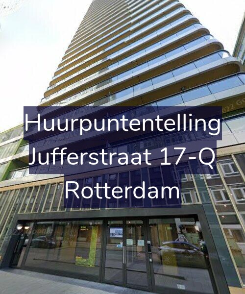 Foto gevel Huurpuntentelling voor Jufferstraat 17-Q, Rotterdam