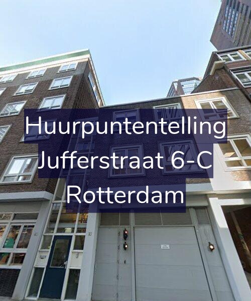 Foto gevel Huurpuntentelling voor Jufferstraat 6-C, Rotterdam