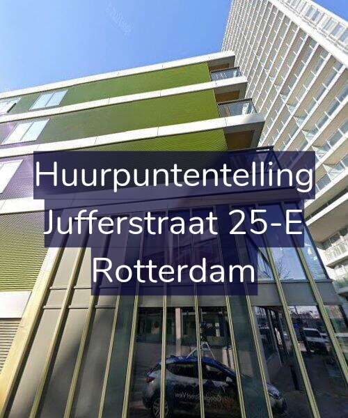Foto gevel Huurpuntentelling voor Jufferstraat 25-E, Rotterdam