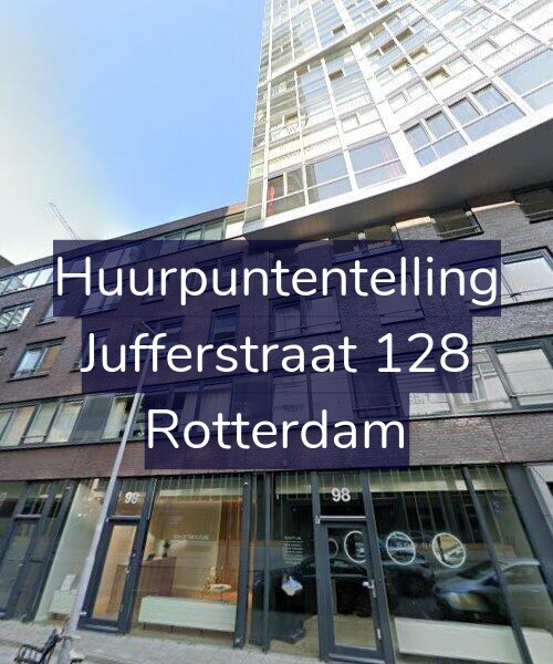 Foto gevel Huurpuntentelling voor Jufferstraat 128, Rotterdam