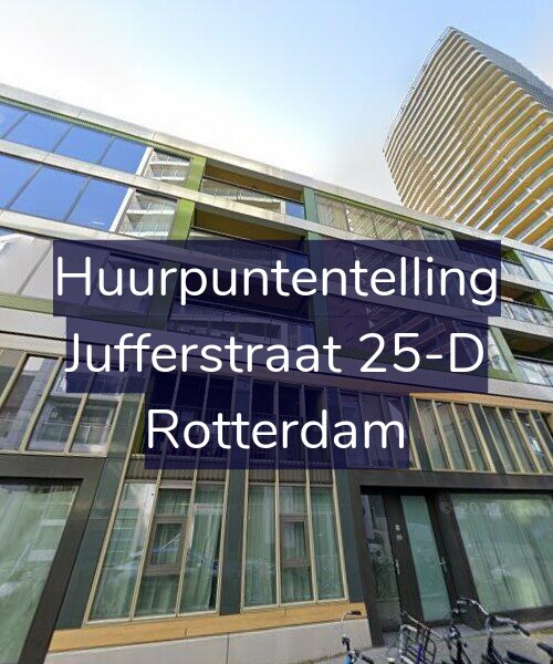 Foto gevel Huurpuntentelling voor Jufferstraat 25-D, Rotterdam