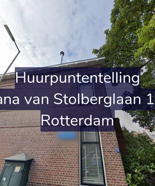 Foto gevel Huurpuntentelling voor Juliana van Stolberglaan 13-B, Rotterdam