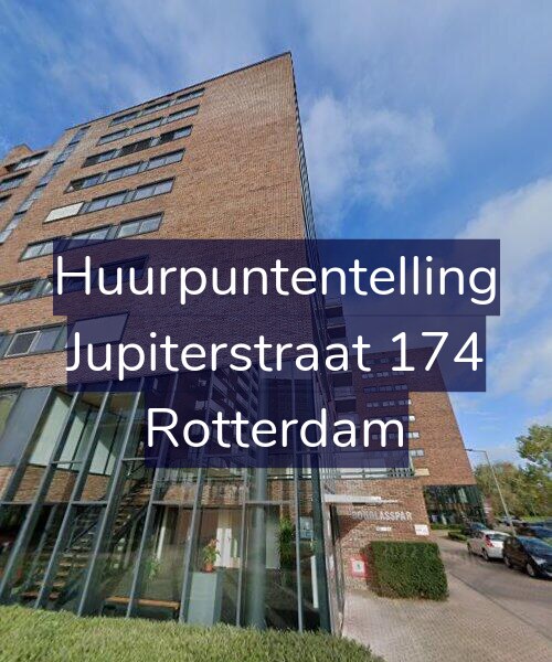Foto gevel Huurpuntentelling voor Jupiterstraat 174, Rotterdam