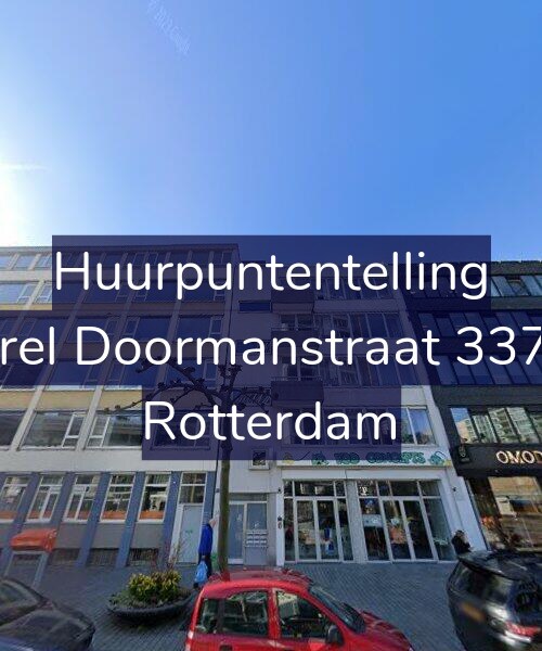 Foto gevel Huurpuntentelling voor Karel Doormanstraat 337-E, Rotterdam