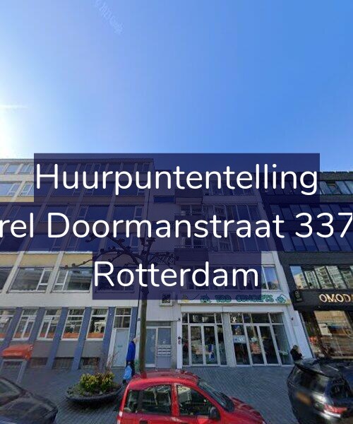 Foto gevel Huurpuntentelling voor Karel Doormanstraat 337-G, Rotterdam