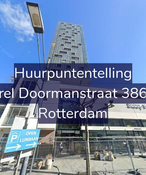 Foto gevel Huurpuntentelling voor Karel Doormanstraat 386-D, Rotterdam