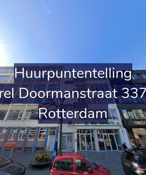 Foto gevel Huurpuntentelling voor Karel Doormanstraat 337-D, Rotterdam