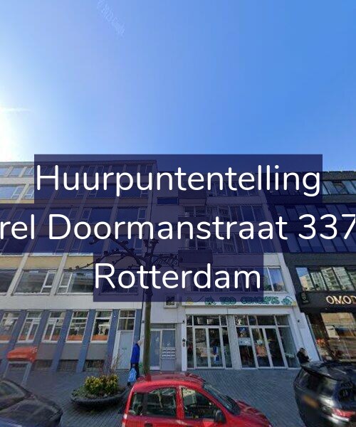 Foto gevel Huurpuntentelling voor Karel Doormanstraat 337-B, Rotterdam