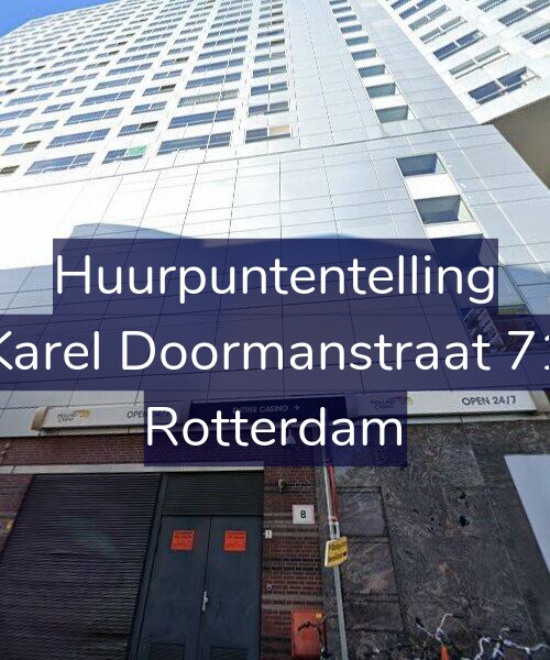 Foto gevel Huurpuntentelling voor Karel Doormanstraat 71, Rotterdam