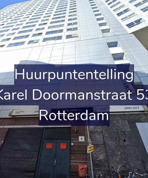 Foto gevel Huurpuntentelling voor Karel Doormanstraat 53, Rotterdam
