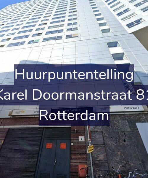 Foto gevel Huurpuntentelling voor Karel Doormanstraat 81, Rotterdam