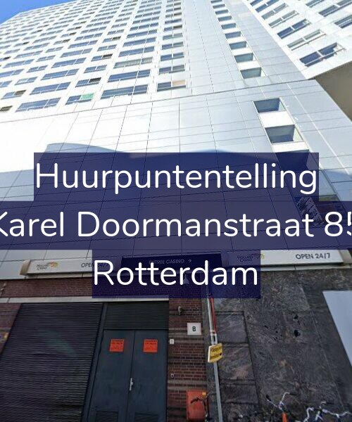 Foto gevel Huurpuntentelling voor Karel Doormanstraat 85, Rotterdam