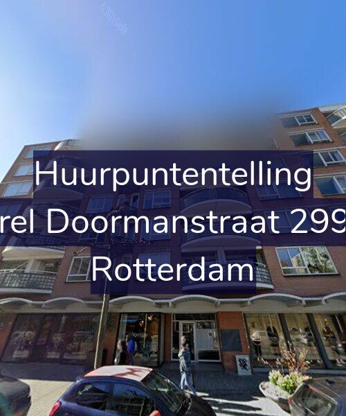 Foto gevel Huurpuntentelling voor Karel Doormanstraat 299-B, Rotterdam