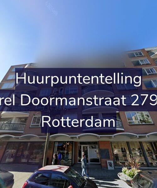 Foto gevel Huurpuntentelling voor Karel Doormanstraat 279-D, Rotterdam