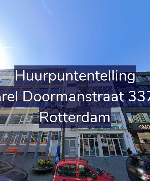 Foto gevel Huurpuntentelling voor Karel Doormanstraat 337-J, Rotterdam