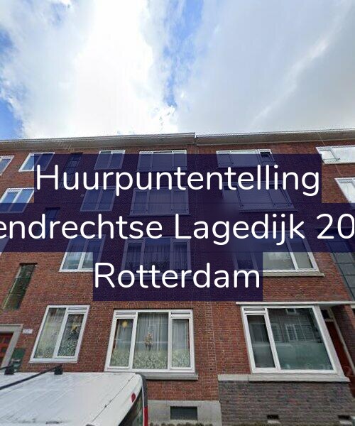 Foto gevel Huurpuntentelling voor Katendrechtse Lagedijk 202-A, Rotterdam