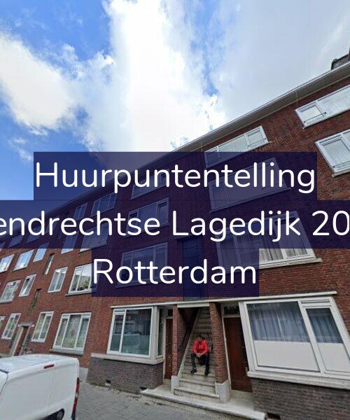 Foto gevel Huurpuntentelling voor Katendrechtse Lagedijk 206-A, Rotterdam