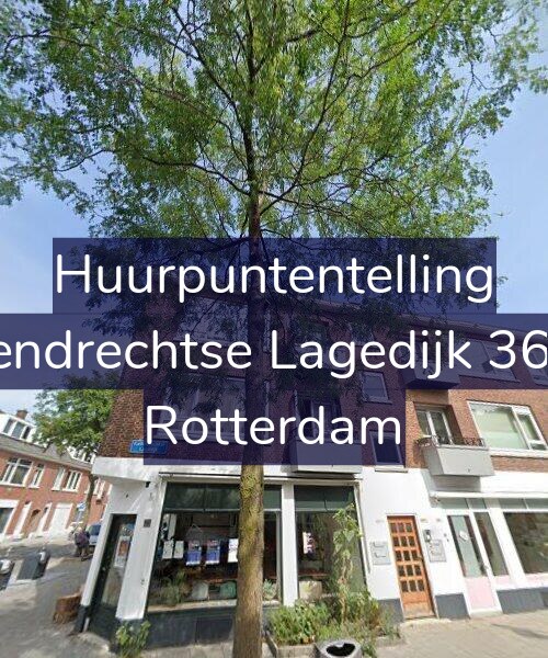 Foto gevel Huurpuntentelling voor Katendrechtse Lagedijk 363-B, Rotterdam