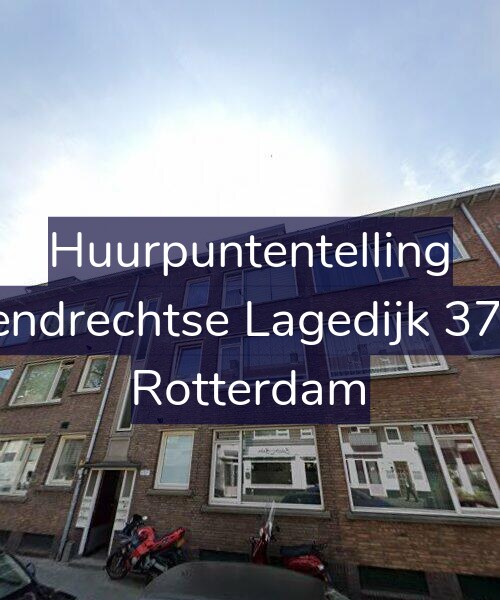 Foto gevel Huurpuntentelling voor Katendrechtse Lagedijk 370-A, Rotterdam